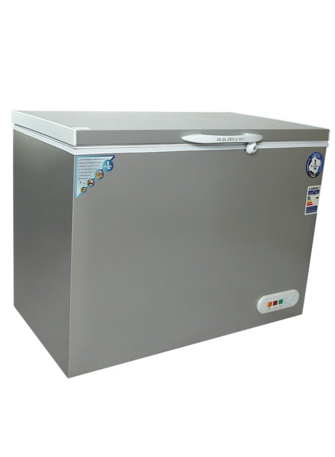 ALASKA W.Alaska Chest Deep Freezer, Defrost, Without Drawers, 310 Liters, Silver - CH300 - Image 4